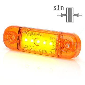 Poziční světlo W97.1 LED oranžové